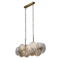 Searchlight HanglampWagon Wheel goud - 88210-10BZ