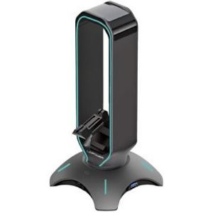 LC-Power LC-HUB-HEAD-BUNGEE hoofdtelefoon accessoire Hoofdtelefoonhouder