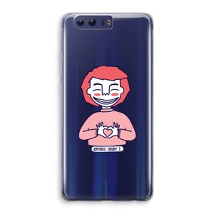 Hartje: Honor 9 Transparant Hoesje