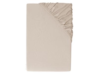 LIVARNO Jersey hoeslaken 140-160 x 200 cm (Beige)