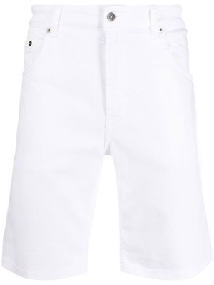 DONDUP short en jean à ourlet retroussé - Blanc