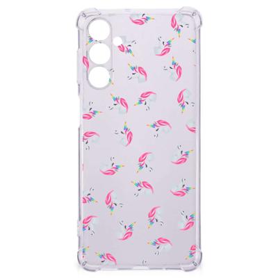 Doorzichtige Silicone Hoesje voor Samsung Galaxy M54 Unicorns