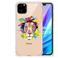 Apple iPhone 11 Pro Max Stevig Bumper Hoesje Lion Color - thumbnail