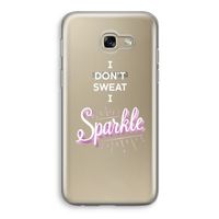 Sparkle quote: Samsung Galaxy A5 (2017) Transparant Hoesje