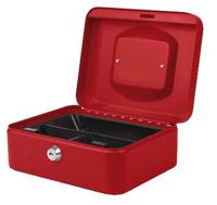 Geldkist quantore 200x160x90mm rood
