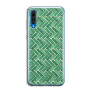 Moroccan tiles 2: Samsung Galaxy A50 Transparant Hoesje