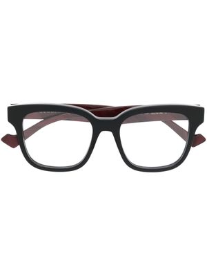 Gucci Eyewear lunettes de vue à monture carrée - Noir