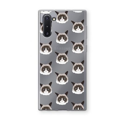 It's a Purrr Case: Samsung Galaxy Note 10 Transparant Hoesje