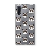 It's a Purrr Case: Samsung Galaxy Note 10 Transparant Hoesje