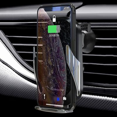 HAMTOD C20 15W verstelbare QI Smart sensor auto luchtuitlaat draadloze oplader houder voor 4 6-7 inch mobiele telefoons