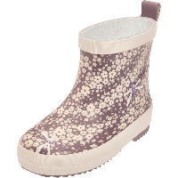 Playshoes halfhoge regenlaarzen Flowers Violet-25