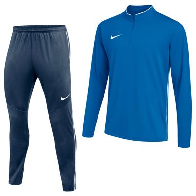 Nike Dri-FIT Park 26 Trainingspak 1/4-Zip Blauw Donkerblauw