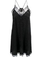 Zadig&Voltaire robe-nuisette Ristyz en soie - Noir