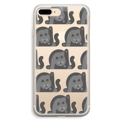 Cats: iPhone 7 Plus Transparant Hoesje
