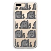Cats: iPhone 7 Plus Transparant Hoesje