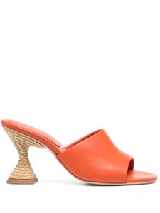 Paloma Barceló mules Brigite 90 mm à talon - Orange