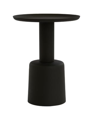 Light & Living Bijzettafel 'Milaki' 39cm, kleur Zwart