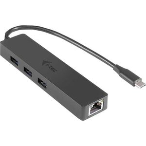 i-tec USB C Slim HUB 3 Port Giga Lan usb-hub