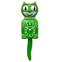 The Classic Kit-Cat-Klock Green Lady Editie Klok Groen