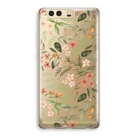 Sweet little flowers: Huawei P9 Transparant Hoesje