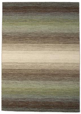 MOMO Rugs - Vloerkleed Panorama Kelim Green Multi - 80x300 cm