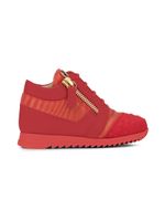 Giuseppe Zanotti baskets Runner JR - Rouge - thumbnail