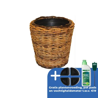 Drypot abaca d45h42cm Drypot abaca d45h42cm