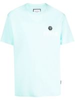 Philipp Plein t-shirt à logo poitrine imprimé - Bleu - thumbnail