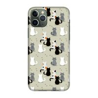 Katten: Volledig geprint iPhone 11 Pro Hoesje