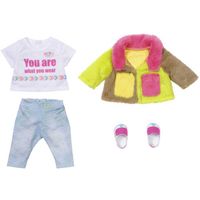 BABY born - Deluxe Colour Coat Poppenkledingset poppen accessoires