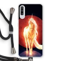 Last Unicorn: Samsung Galaxy A70 Transparant Hoesje met koord Last Unicorn: Samsung Galaxy A70 Transparant Hoesje met koord