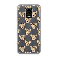 Tijger: Xiaomi Redmi Note 9 Pro Transparant Hoesje