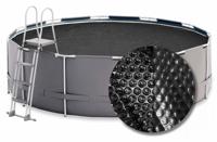 W'eau Premium solar cover rond - 549 cm (zeilmaat 538) - Zwart