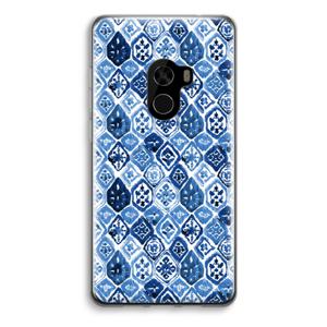 Blauw motief: Xiaomi Mi Mix 2 Transparant Hoesje