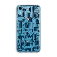 Moroccan Print: iPhone XR Transparant Hoesje