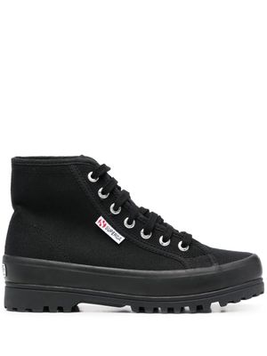 Superga baskets montantes à lacets - Noir