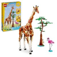 LEGO 31150 Creator 3in1 Safari Wilde dieren, speelgoed met dierfiguren, giraffe, gazellen en leeuw