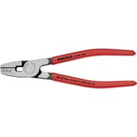Knipex Aderendhuelsenzange 180mm Fronteinf. 0,5-6mm² Knipex 97 81 180 Krimptang Adereindhulzen 0.5 tot 6 mm² - thumbnail