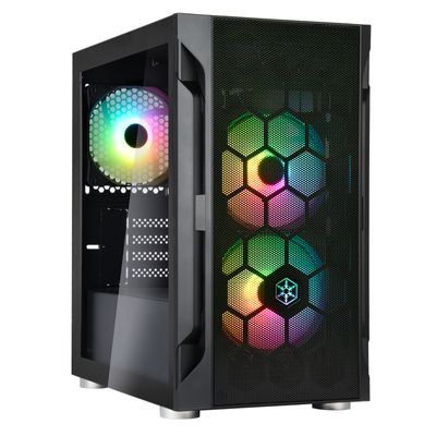 SilverStone SST-FAH1MB-PRO midi tower behuizing
