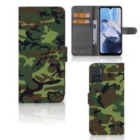Motorola Moto E22 | E22i | Telefoon Hoesje | Army Dark