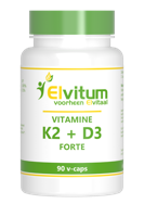Elvitum Vitamine K2 D3 Forte Vegicaps