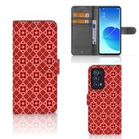 OPPO Reno 6 Pro Plus 5G | Telefoon Hoesje | Batik Rood