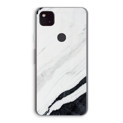 Elegante marmer: Google Pixel 4a 5G Transparant Hoesje