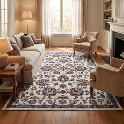 Vloerkleed Caracci - Creme 280x200cm - Polypropyleen - Dekbed-Discounter.nl