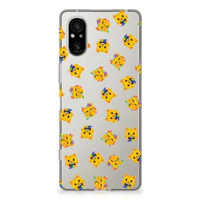 TPU bumper voor Sony Xperia 5 V Katten Emojis TPU bumper voor Sony Xperia 5 V Katten Emojis