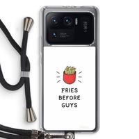 Fries before guys: Xiaomi Mi 11 Ultra Transparant Hoesje met koord