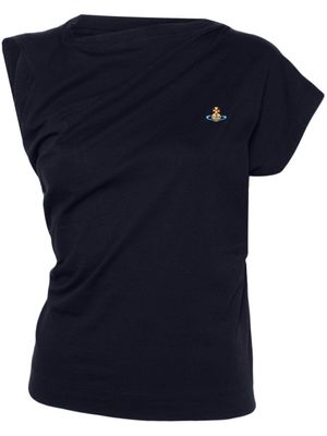 Vivienne Westwood haut à broderies Hebo Orb - Bleu
