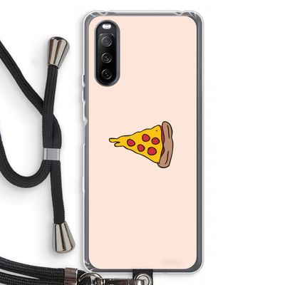You Complete Me #1: Sony Sony Xperia 10 III Transparant Hoesje met koord