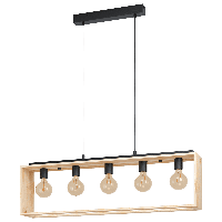 Eglo Houten hanglamp Famborough 43414 - thumbnail