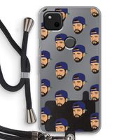 Drake Away: Pixel 4a Transparant Hoesje met koord